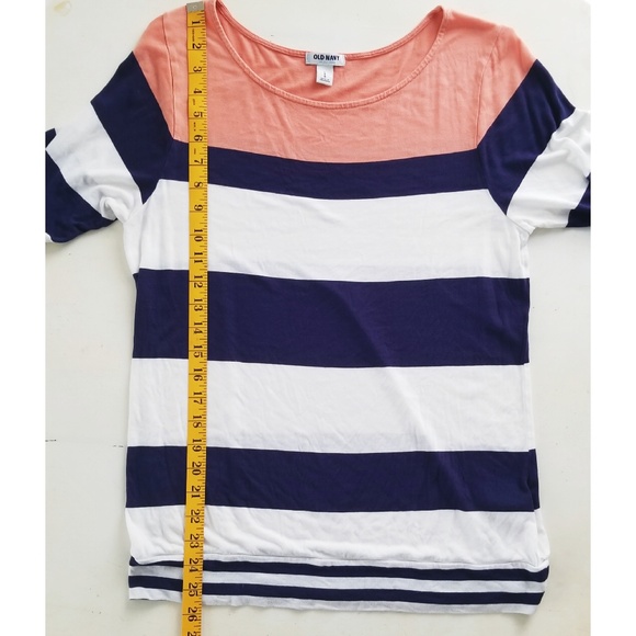 Old Navy Striped Half Sleeve Shirt - Picture 5 of 6
